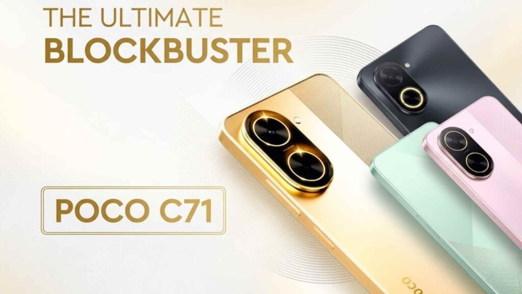 POCO C71 First Look